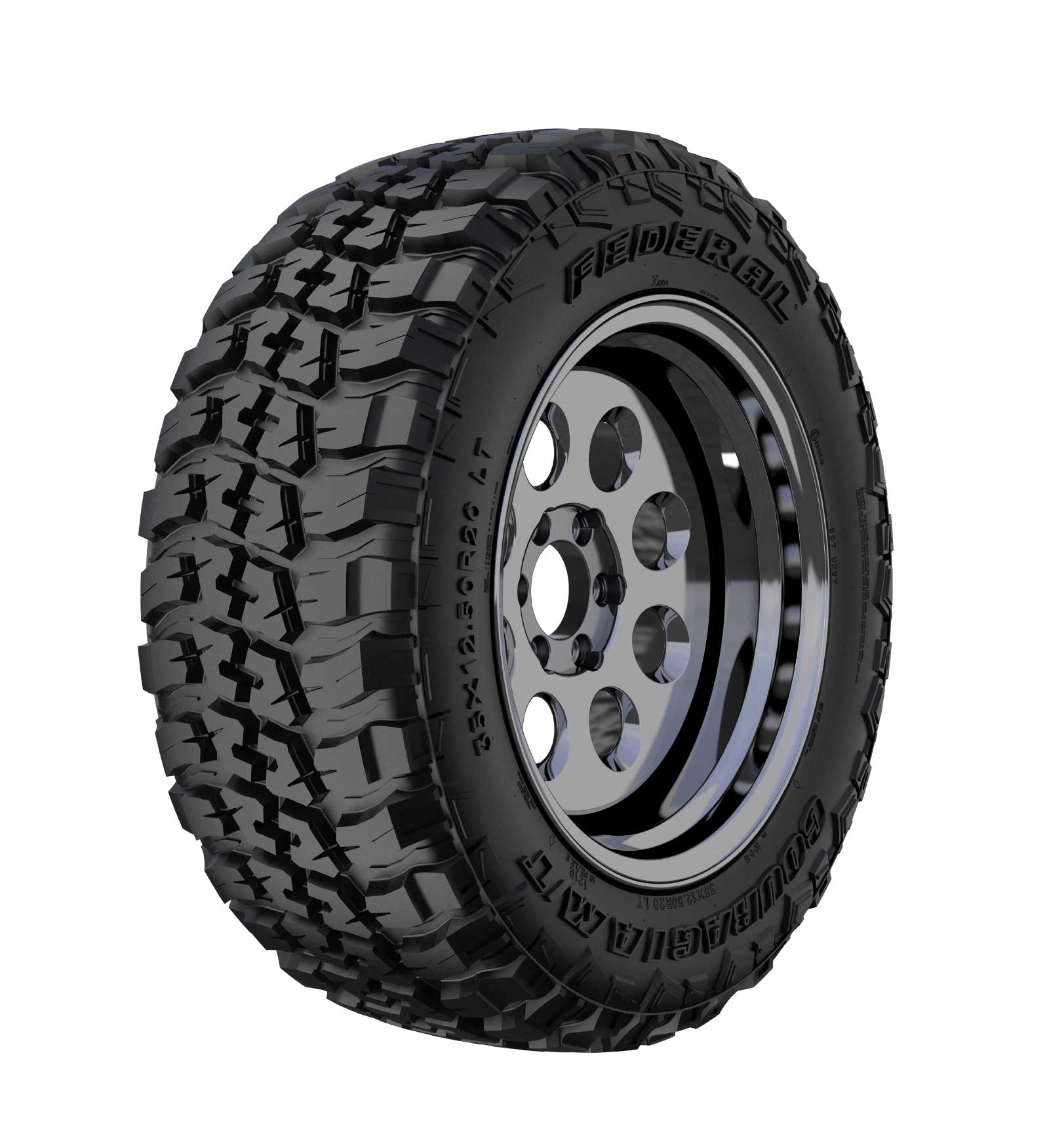 Автошини 31*10.50R15LT 109Q 6PR COURAGIA M/T FEDERAL